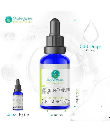 Skin Perfection Argireline Amplified Peptide Solution - Anti-Aging DIY Wrinkle Relaxing | Acetyl Hexapeptide 8 for Face Cream - Buy Online on GoSupps.com