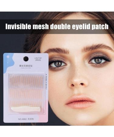Eyelid Tape - Waterproof Double Eyelid Tape for Hooded Eyes | Fiber Eyelid Lift Strip Instant Eye Lift Perfect for Uneven MonoEyelid Crescent - Buy Online on GoSupps.com