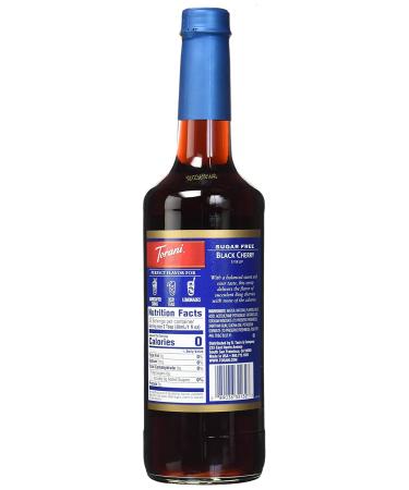 Torani Sugar Free Black Cherry Syrup 750mL - Delicious Flavor without the Guilt - Buy Online on GoSupps.com