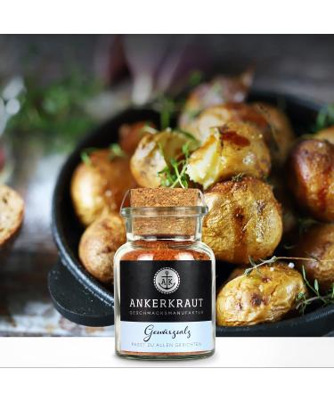 Anchor Herb of Spice Salt - Versatile Seasoning for Grilling Roasting & Cooking - 140g in Eco-Friendly Cork Glass - Buy Online on GoSupps.com