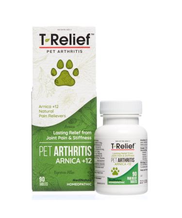MediNatura T-Relief Pet Arthritis Arnica +12 90 Tablets