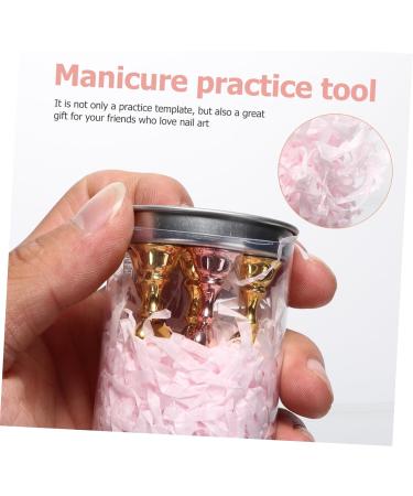 minkissy 2 Sets Nail Holder Fake Nail Tip Stand Nail Art Nail Tip Stand Pumpkin Magnetic Base Metal Brackets Nail Practice Base Fingernail Display Stand Pedicure Storage Rack Alloy - Buy Online on GoSupps.com