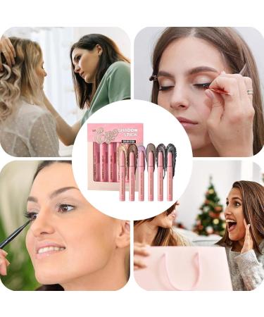 Eyeshadow Stick Eye Brightener Crayon Shimmer Pigmented Formula Smudge-Proof Long-Lasting Application for Daughter Coworkers Girls Friends Family Use - Buy Online on GoSupps.com