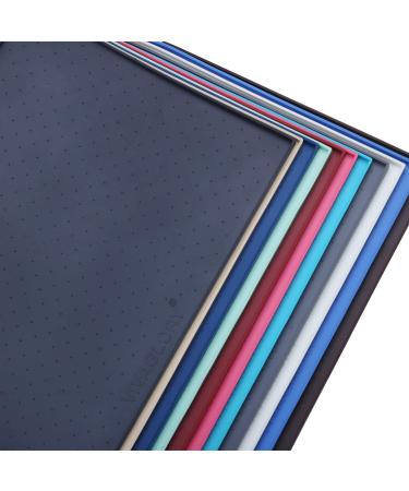 Vivaglory Waterproof Non-Slip Pet Food Mat 24x16 - Anti-Mess Raised Edge Dog Bowl Mat - Food Grade Silicone - Black - Buy Online on GoSupps.com