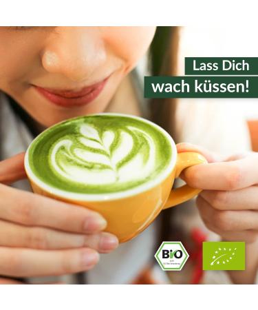 200g Bio Matcha Premium - 100% Pure Matcha Tea Powder Stone-Milled for Authentic Flavor | Additive Free - Buy Online on GoSupps.com
