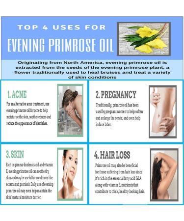 Nutridom Evening Primrose Oil Omega-6 & GLA 500mg 200Softgels (2 Bottles) 400 count (Pack of 1) - Buy Online on GoSupps.com