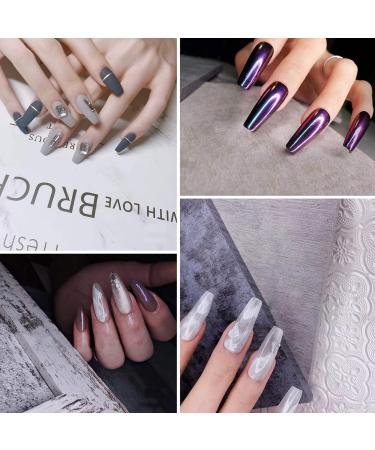 500 Pieces Ballerina Fake Nails - Acrylic Artificial Nail Tips in Clear Box Long Coffin Shape 10 Sizes - Buy Online on GoSupps.com