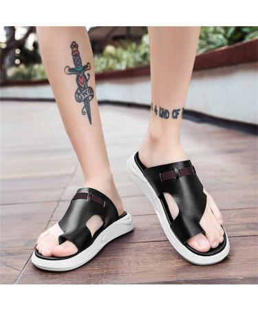 Stylish Bunion Correction Beach Walking Shoes for Men - Black, Size 8.5 - Buy Online on GoSupps.com