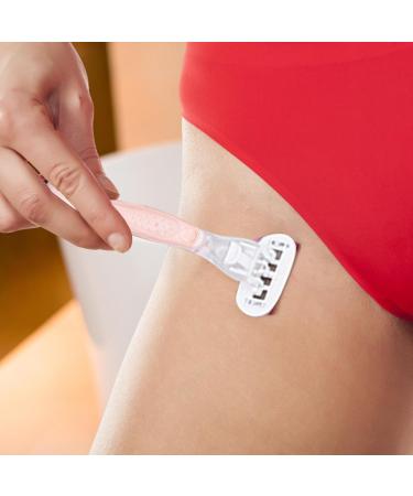Higyee Bikini Razor for Women | Manual Body Razor for Hair Removal & Skin Care | Portable for Arms Legs Armpits - Ideal for Travelers - Buy Online on GoSupps.com