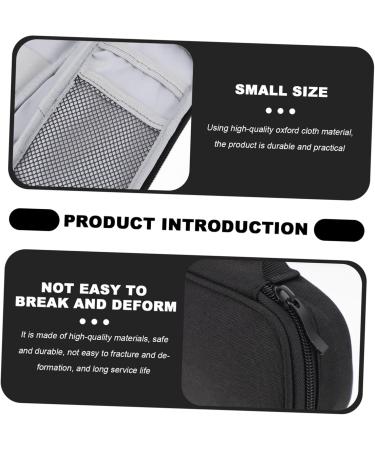 UKCOCO 3-Pack Travel Toothbrush & Electronics Organizer - Multifunctional Oxford Fabric Cultural Bag for Men - Headphone Storage - 19x11x5cm - Buy Online on GoSupps.com