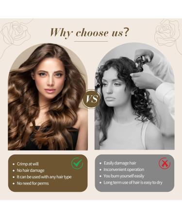 Shop Miioto Heatless Curlers Overnight 3 Soft Curling Bands for Effortless Curls | No Heat Required for All Hair Types (Brown) - Buy Online on GoSupps.com