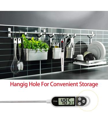 High-Precision Grill & Meat Thermometer | Instant Read LCD Kitchen Thermometer for BBQ Grilling & Cooking - Perfect for Food Enthusiasts - Buy Online on GoSupps.com