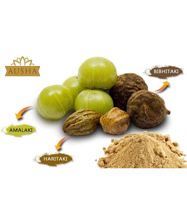 Ausha Organic Triphala Powder - 250g | Certified Soil Association Organic - Buy Online on GoSupps.com