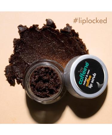 Vegan Lip Scrub Balm - 85% Dark Lips Reduction Natural Sugar & Coconut Oil Chapped Lip Relief (12gm - Buy Online on GoSupps.com