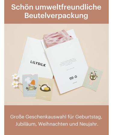 Lilysilk 100% Mulberry Silk Sleeping Cap for Curly Hair | 19 Momme Silk Bonnet Night Hat | Women's Hair Wrap with Elastic Band - Light Blue - Buy Online on GoSupps.com