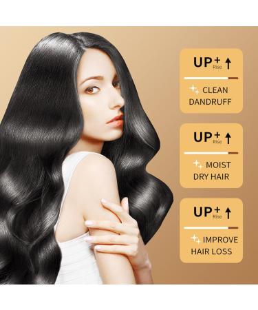 Plant Extract Anti-Hair Loss Hair Shampoo Ginger Anti Hair Loss Shampoo Oil Control Ginger Shampoo Ginger Plant Anti-Hair Loss Hair Shampoo Ginger Shampoo for Women Men Hair 200ML - Buy Online on GoSupps.com