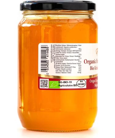 900 g Organic Raw Herbal Bee Honey wild herb meadows - Buy Online on GoSupps.com
