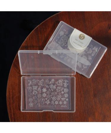 MCAORI 3D Nail Art Mold with Variety of Patterns Template Carving Sticker Stencil Tools Creative Stunning Nail Decorations - Buy Online on GoSupps.com