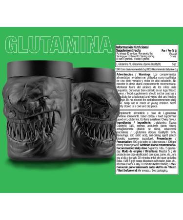 Beaufit SL Zoomad Labs One Raw Glutamine flavoured 400g Cherry Bomb - Buy Online on GoSupps.com