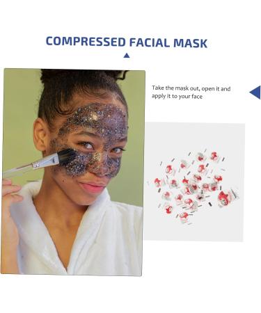 Beavorty Mask Skin Care Sheet 100 Compressed Compressed Facial Mask Set medium white - Buy Online on GoSupps.com