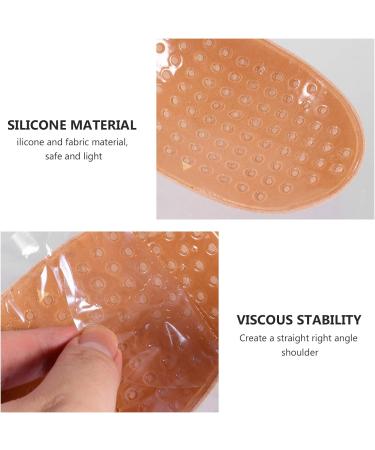 Coolhiya Non-Slip Silicone Shoulder Pads - 4 Pairs of Anti-Slip Foam Shoulder Pads for Women s Bras - Comfortable & Structured Support - Buy Online on GoSupps.com