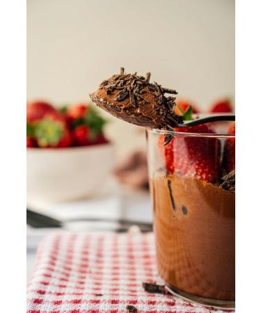 RUF Mousse au Chocolat - Classic Gluten-Free Dessert with Melting Chocolate Pieces | Just Add Milk | 100g - Buy Online on GoSupps.com