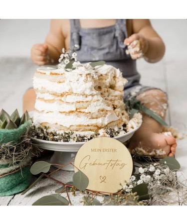 Wood Milestone Cards for Babies - 32 Newborn Milestone Cards Gift for Expectant Parents | Baby Shower & Birth Keepsake | Babyarty - Buy Online on GoSupps.com