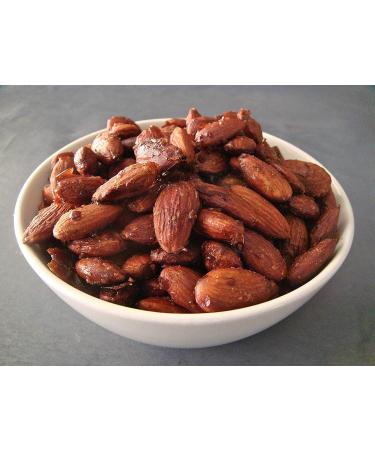 Classic Salted Roasted Almonds (Badam) - Delicious and Crunchy Snack Vegan Non GMO Bar Snack (1) 1.0 Kilograms
