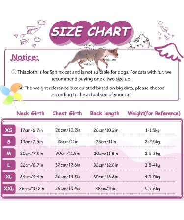 Shop PUMYPOREITY Cat Clothes for Sphynx & Hairless Cats - XS Red Outfit for Post-Op Comfort - Buy Online on GoSupps.com