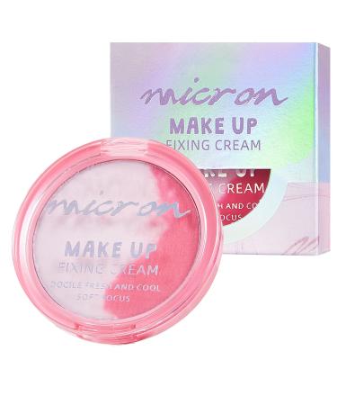 G n rique Setting Powder Blurring Balm Powder 2.44in Long Lasting Oil Control 4.5g Cream Formula Natural Finish for Minimizes Pores Brightening Concealer Makeup Fixing Foundation