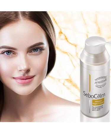 SeboCalm Nighttime Anti Aging Night Cream | Hydrating Firming Moisturizer | Hypoallergenic Skincare for Sensitive Skin - Buy Online on GoSupps.com