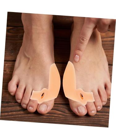 4 Pairs Silicone Toe Separators - Portable Toe Spacers for Bunion & Foot Care | Toe Protector & Corrector for Home Use - Buy Online on GoSupps.com