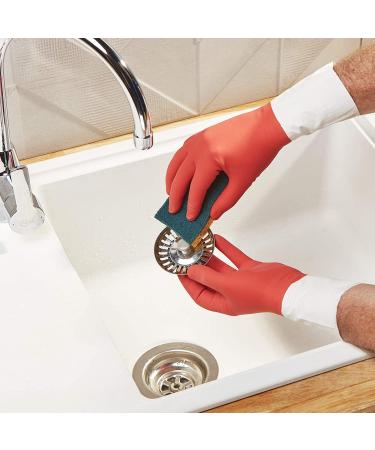Spontex Perfect Light Household Gloves - Eco-Friendly Latex Anti-Slip Size L 2 Pairs for All Cleaning Tasks - International Shipping Available - Buy Online on GoSupps.com