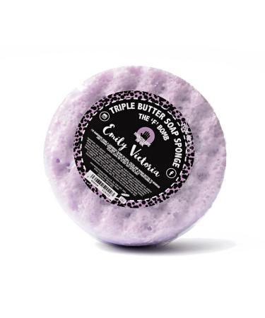 Emily Victoria The F Bomb Soap Sponge with 3 Butters Oriental Floral Fragrance 200 g