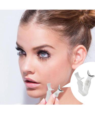 Magnetic False Eyelashes Clip - Lash Clip Applicator Helper Tool Magnetic False Eyelash Applicator | Portable Magnetic Eyelashes Applicator Tool for Women Girls Friends (White)(2.09x1.46 Inches) - Buy Online on GoSupps.com