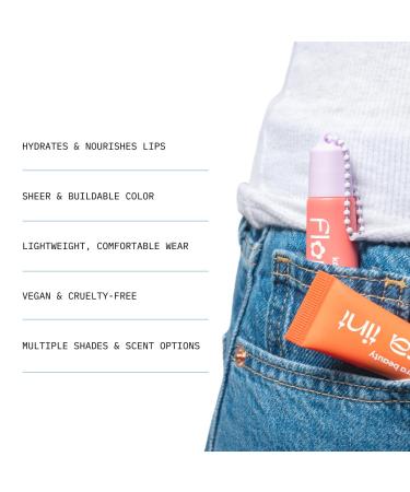 Kara Beauty Flora Tint Tinted Lip Balm with Shea Butter and Jojoba Oil Hydrating Lip Tint Balm for Daily Makeup Sheer Buildable Color with Vanilla or Mint Scent Comfortable Lip Care (Marigold Glow) - Buy Online on GoSupps.com