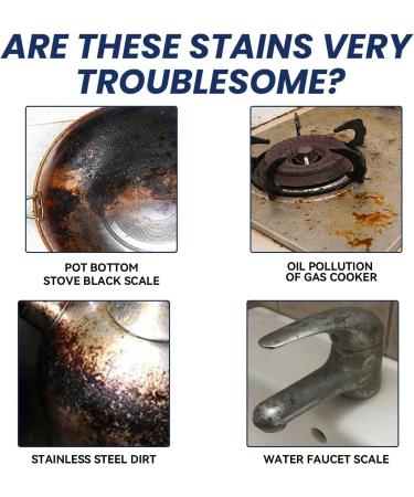 Magical Stainless Steel Cleaning Paste Stainless Steel Cleaning Paste Stainless Steel Cleaner and Metal Polish (Color : 2count) - Buy Online on GoSupps.com