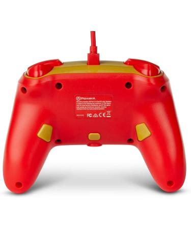 PowerA Enhanced Wired Controller for Nintendo Switch - Mario Gold M Gamepad - Buy Online on GoSupps.com