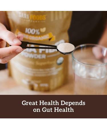 Organic Acacia Fiber Powder (30oz) - Plant Based Prebiotic Superfood for Gut Health - Buy Online on GoSupps.com