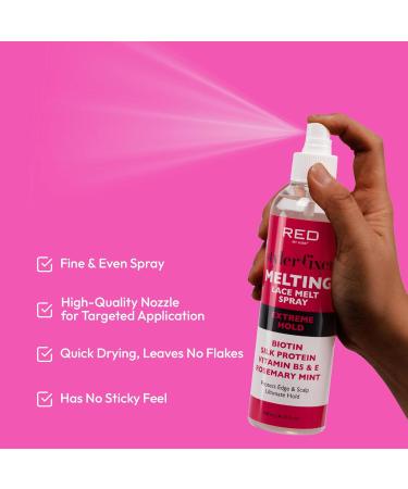 Kiss Lace Melting and Holding Spray - Strong Hair Adhesive for Wigs Glueless Front Lace Bond (Extreme Hold) - Buy Online on GoSupps.com
