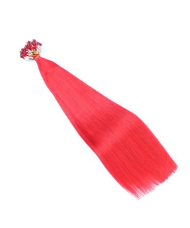 Buy 100% Remy Micro-Ring Hair Extensions - #Red - 60cm - 25 Strands - Easy to Use | Professional Quality - Buy Online on GoSupps.com
