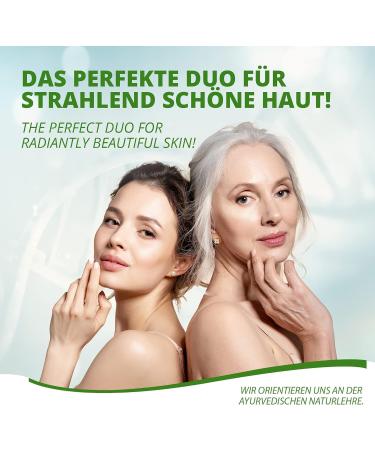  MoriVeda MoriVeda BioCell Collagen Capsules | 60 Capsules | Contains Collagen II Hyaluronic Acid and Chondroitin Sulfate with High Bioavailability | For Skin Hair & Joints | Monthly Pack 1x60 - Buy Online on GoSupps.com