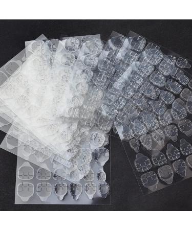 Nail Adhesive Tabs Nail Glue Stickers Double Sided Nail Jelly Glue for Manicure Decoration 30 Sheets. 30pcs - Buy Online on GoSupps.com