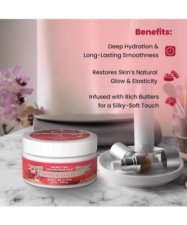 MOBETTER FRAGRANCE OILS Pomegranate 8 Oz Body Butter for Unisex - Buy Online on GoSupps.com