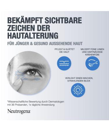 Neutrogena Retinol Boost Eye Cream 15ml | Anti-Aging Moisturizer with Myrtle Leaf Extract & Hyaluronic Acid for Youthful Skin - Shop Internationally - Buy Online on GoSupps.com