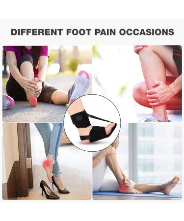 Plantar Fasciitis Night Splint - Adjustable Ankle Brace for Heel Pain Relief | Upgraded Support for Plantar Fasciitis Comfort - Buy Online on GoSupps.com
