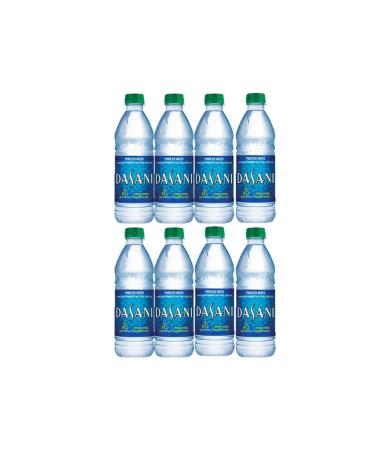 Dasani Purified Water, 16.9 Fl Oz (8 pack, Total of 135.2 fl oz) 16.9 Fl Oz (Pack of 8)