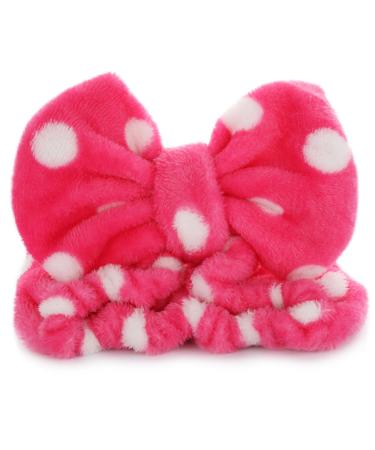 Hairizone Cosmetics Big Bowknot Headbands for Washing Face & Spa - Soft Pink Hair Bands for Women & Girls - Buy Online on GoSupps.com