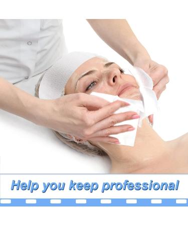 Maxcheck 300-Piece Disposable Spa Facial Headbands and Non-Woven Aesthetic Wipes Set - Buy Online on GoSupps.com