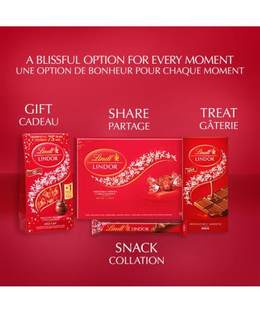 Lindt LINDOR Milk Chocolate Truffles Gift Box 156-Gram Box Chocolate Gift Box Perfect for Gifting - Buy Online on GoSupps.com
